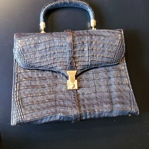 Lucille de Paris Alligator Handbag